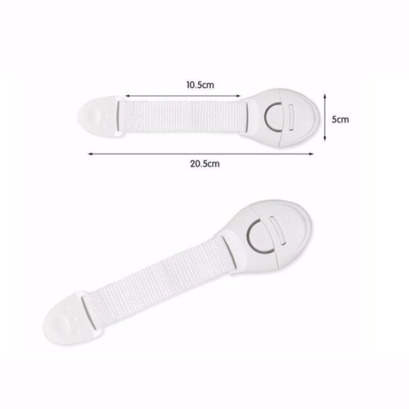 Child Infant Baby Safety Lock Latch Cupboard Cabinet Door Drawers Child Safety L - Picture 2 of 11
